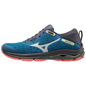 Tenis Para Correr Mizuno Wave Rider Tt 2 Mujer Azules/Blancos/Negros | Mexico-740692